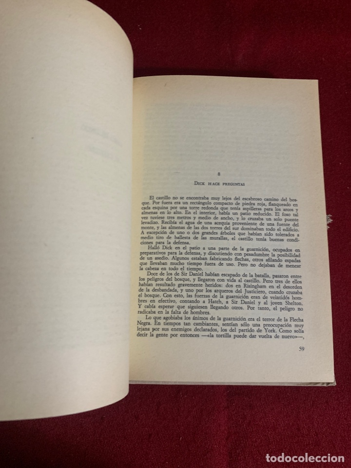 Libros de segunda mano: La flecha negra. Robert L. Stevenson. - Foto 4