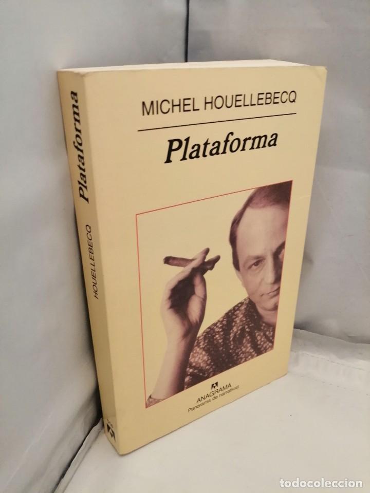 Libros de segunda mano: PLATAFORMA (PRIMERA EDICI&Oacute;N, PANORAMA DE NARRATIVAS) - Foto 3