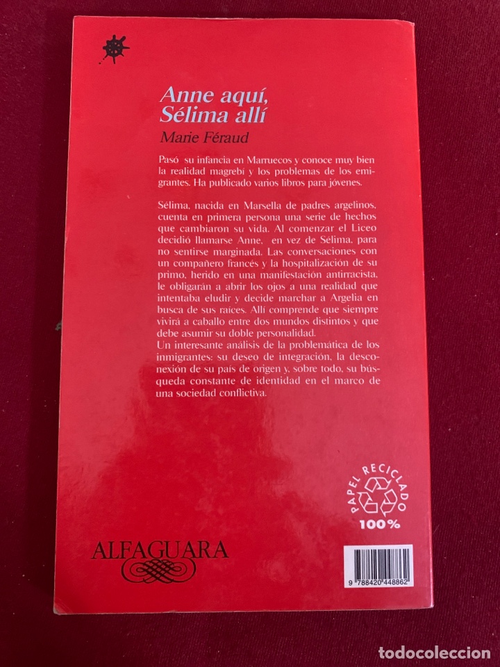 Libros de segunda mano: Anne aquí, Sélima allí. Marie Féraud. Traducción de Elena del Amo. - Foto 2 - 339360398