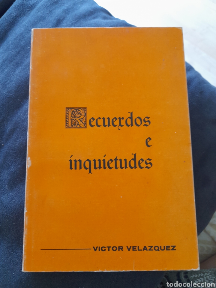 Libros de segunda mano: Recuerdos e inquietudes. V&iacute;ctor Velazquez