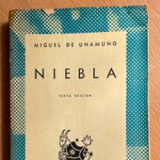 Libros de segunda mano: NIEBLA, MIGUEL UNAMUNO, AUSTRAL. Lote 339769033