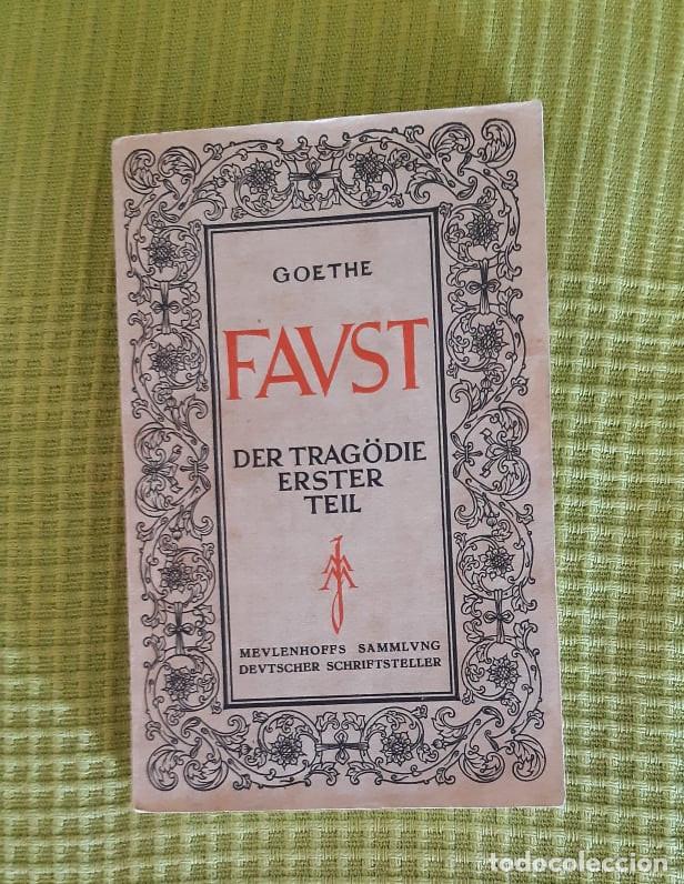 Libros de segunda mano: GOETHE FAUST ALEMAN - Foto 1