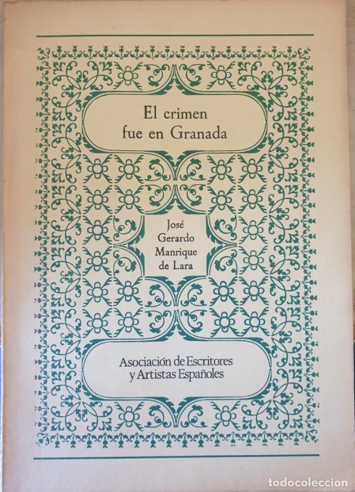 El Crimen Fue En Granada (llanto Por Federico G - Comprar En ...