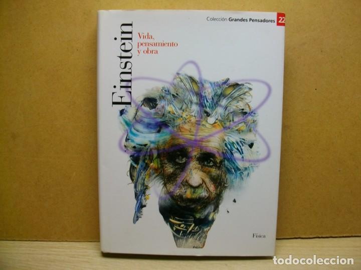 Libros de segunda mano: Albert Einstein: VIDA , PENSAMINETO y OBRA -Tapa dura 2008