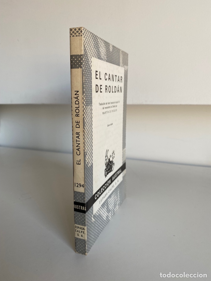 Libros de segunda mano: EL CANTAR DE ROLD&Aacute;N / RIQUER. Espasa-Calpe - Foto 2
