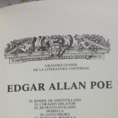 Libros de segunda mano: HISTORIAS EXTRAORDINARIAS. EDGAR ALLAN POE. CLUB INTERNACIONAL DEL LIBRO. Lote 340921448