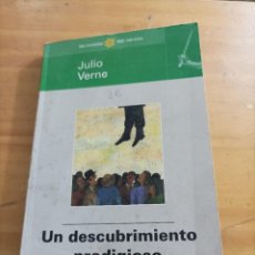 Libros de segunda mano: UN DESCUBRIMIENTO PRODIGIOSO,JULIO VERNE,BIBLIOTECAS EL MUNDO,1998,96 PAG.. Lote 340982048