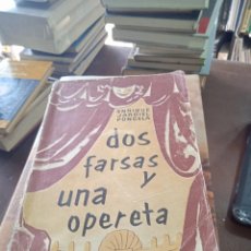 Libros de segunda mano: DOS FARSAS Y UNA OPERETA JARDIER PONCELA. Lote 341055033