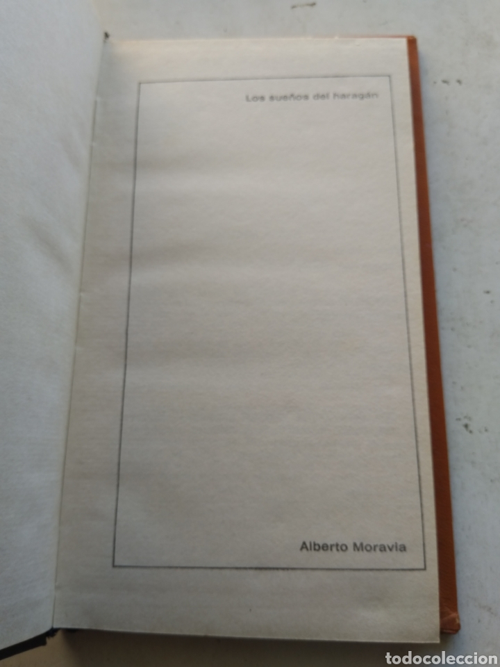 Libros de segunda mano: LOS SUE&Ntilde;OS DEL HARAGAN/ALBERTO MORAVIA - Foto 2