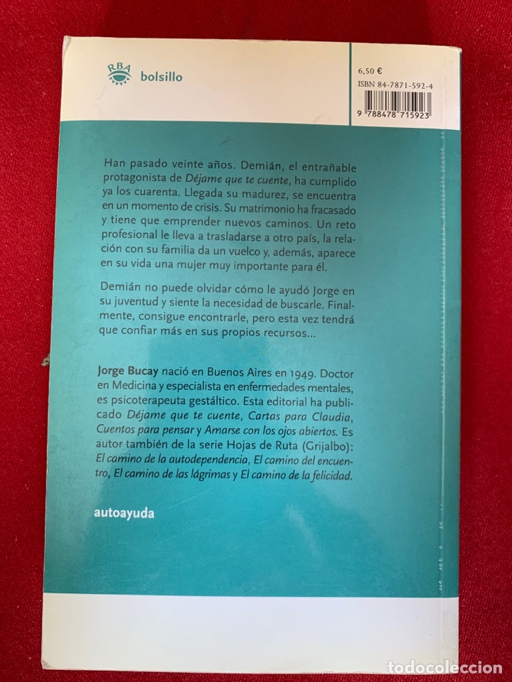 Libros de segunda mano: Cuenta conmigo. Jorge Bucay. - Foto 2