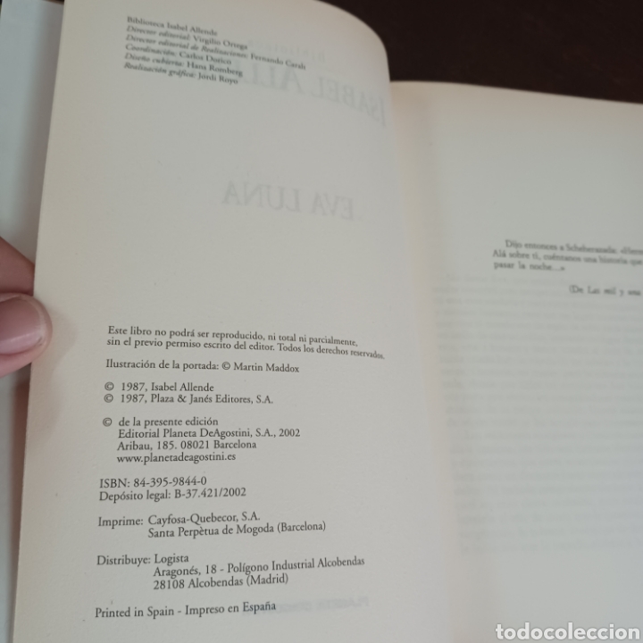 Libros de segunda mano: EVA LUNA - ISABEL ALLENDE - Foto 3