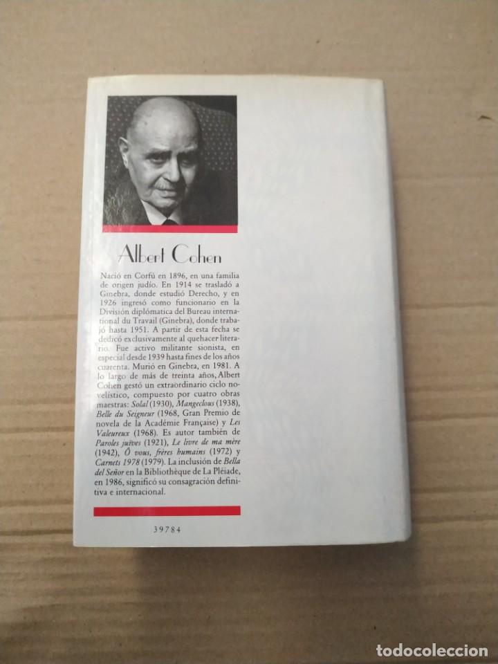 Libros de segunda mano: Bella del Se&ntilde;or - Albert Cohen - Foto 2