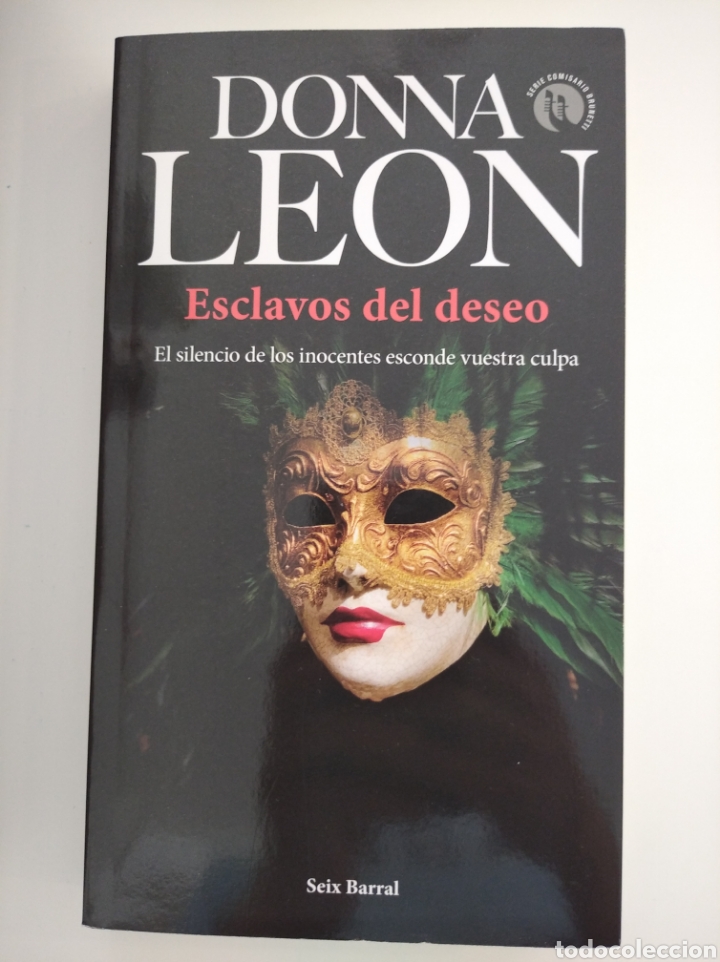 Libros de segunda mano: ESCLAVOS DEL DESEO- DONNA LEON - Foto 1