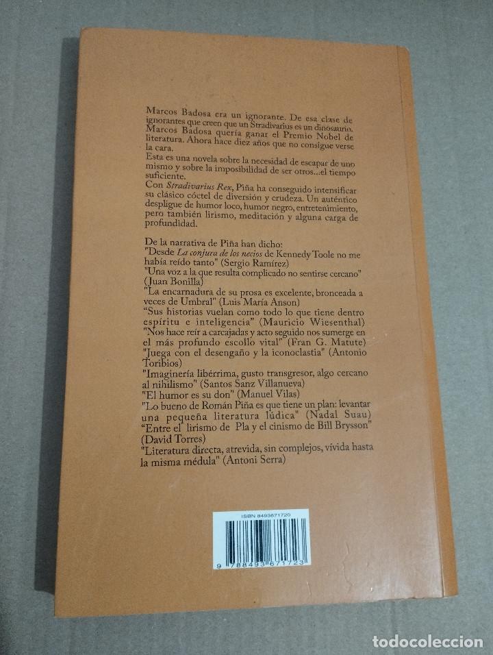 Libros de segunda mano: STRADIVARIUS REX (ROM&Aacute;N PI&Ntilde;A) - Foto 3
