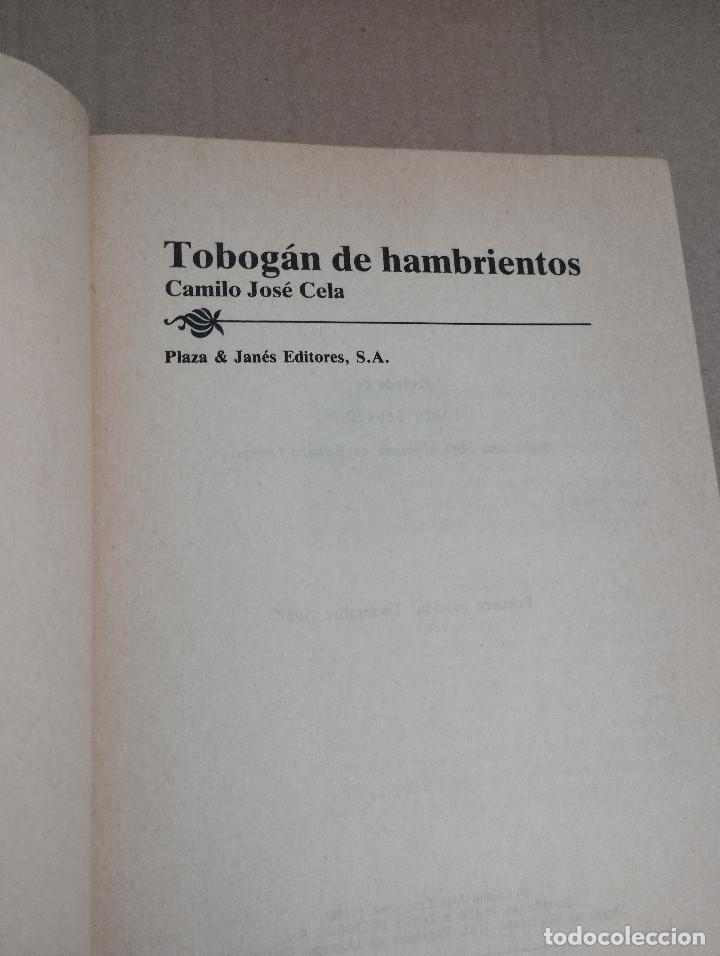 Libros de segunda mano: TOBOG&Aacute;N DE HAMBRIENTOS (CAMILO JOS&Eacute; CELA) - Foto 2