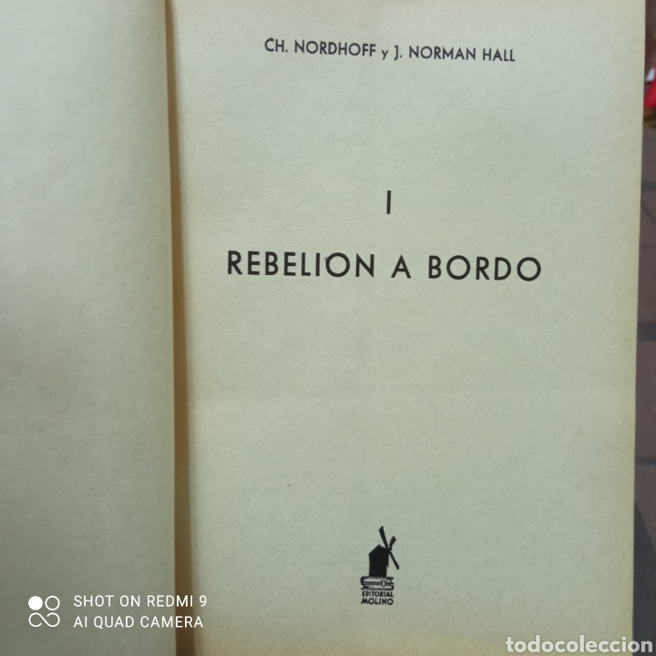 Libros de segunda mano: Rebeli&oacute;n a bordo - Foto 4