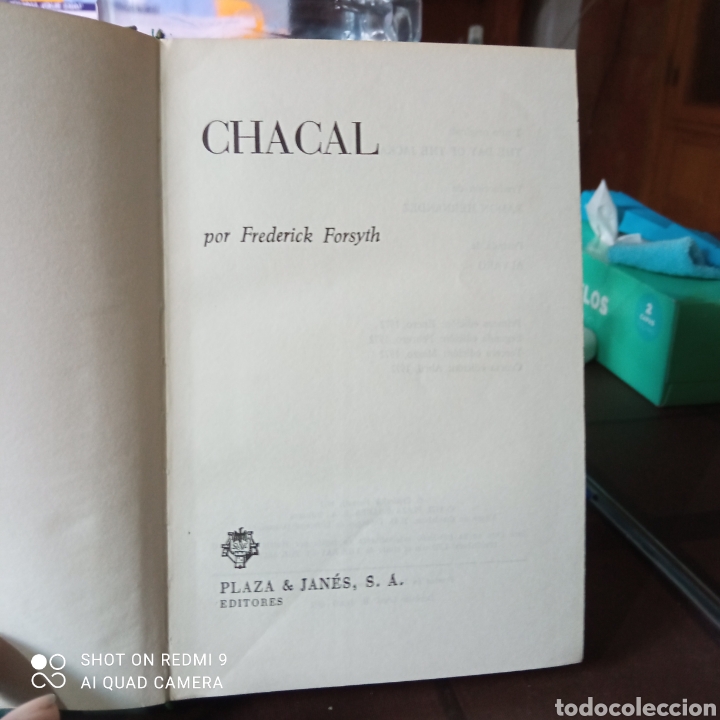 Libros de segunda mano: Chacal - Foto 1