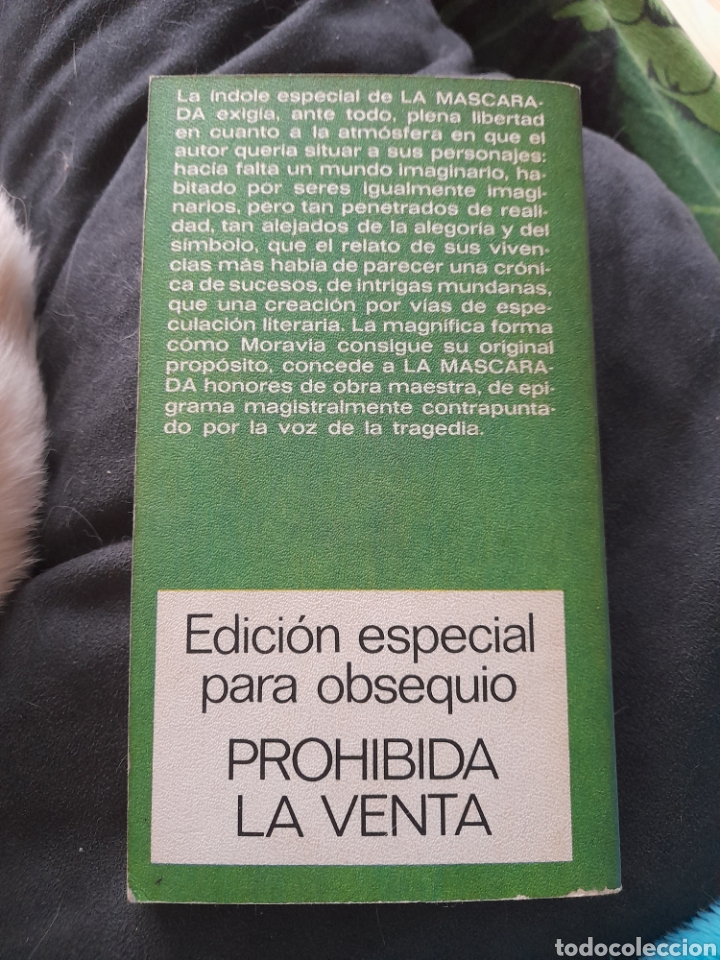Libros de segunda mano: La mascarada. Alberto Moravia - Foto 2