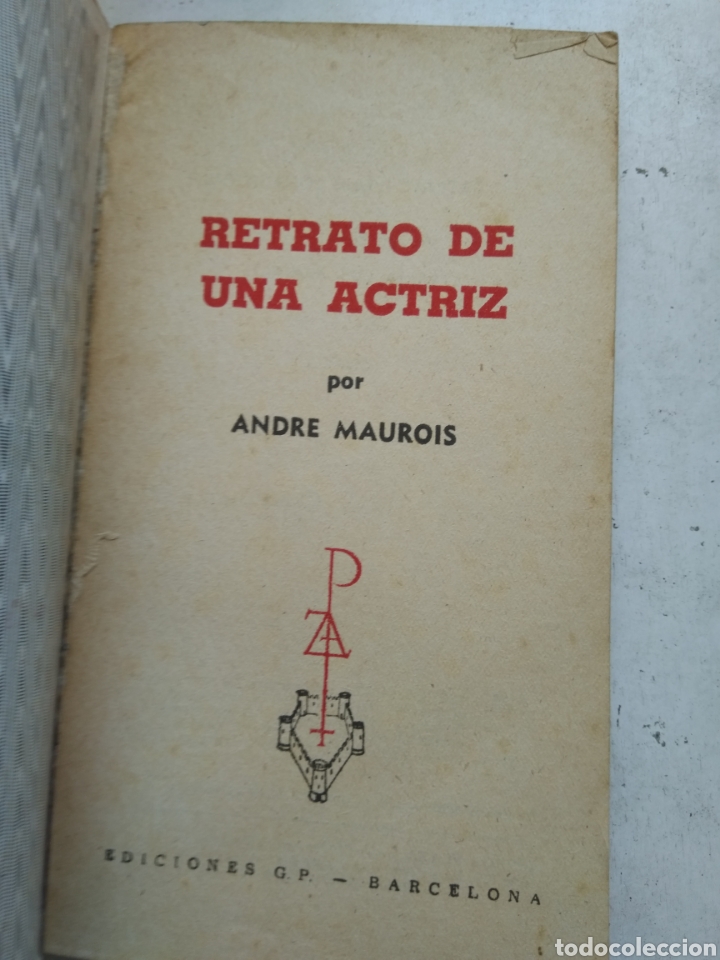 Libros de segunda mano: RETRATO DE UNA ACTRIZ/ANDR&Eacute; MALROUX - Foto 2