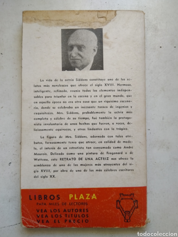 Libros de segunda mano: RETRATO DE UNA ACTRIZ/ANDR&Eacute; MALROUX - Foto 3