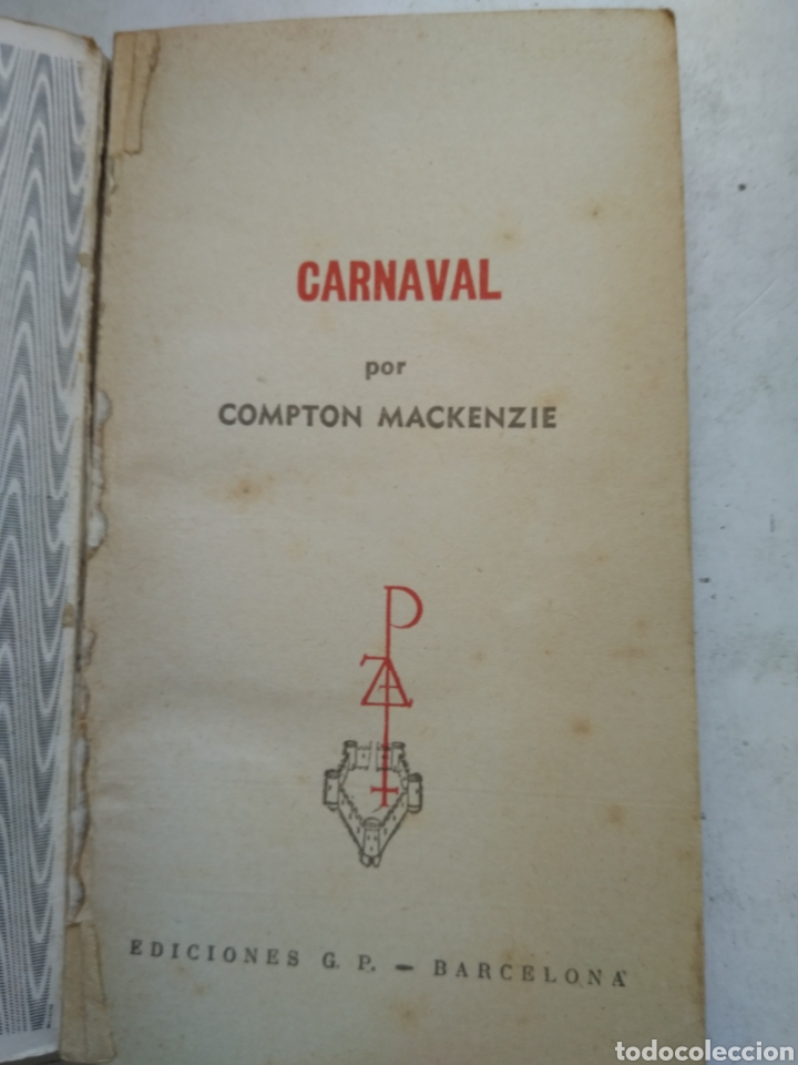 Libros de segunda mano: CARNAVAL/COMPTON MACKENZIE - Foto 3