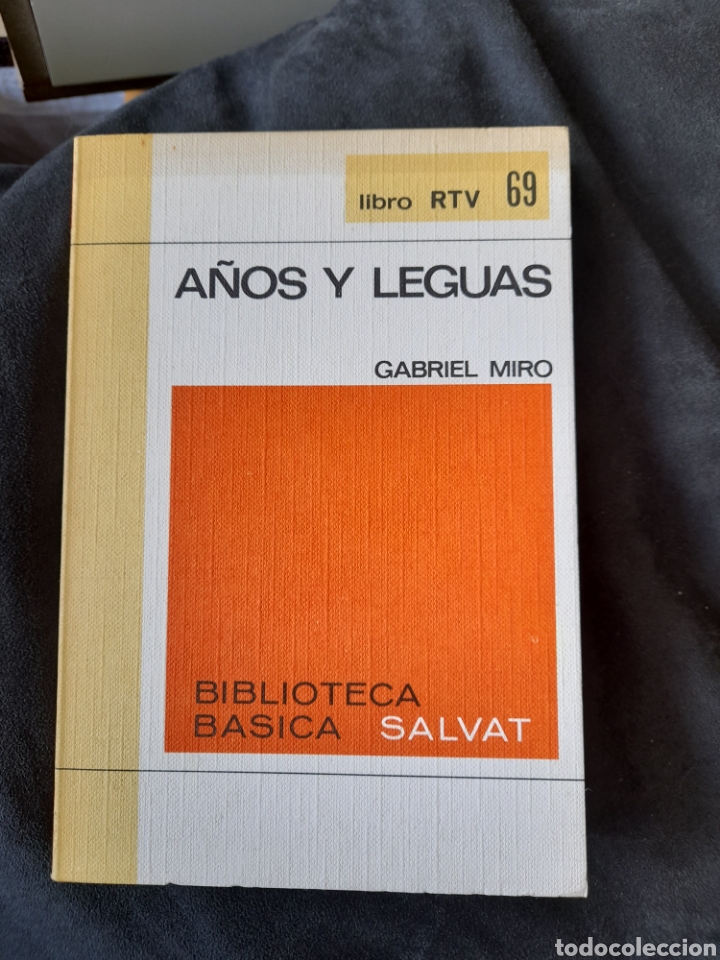 Libros de segunda mano: A&ntilde;os y leguas. Gabriel Miro - Foto 1