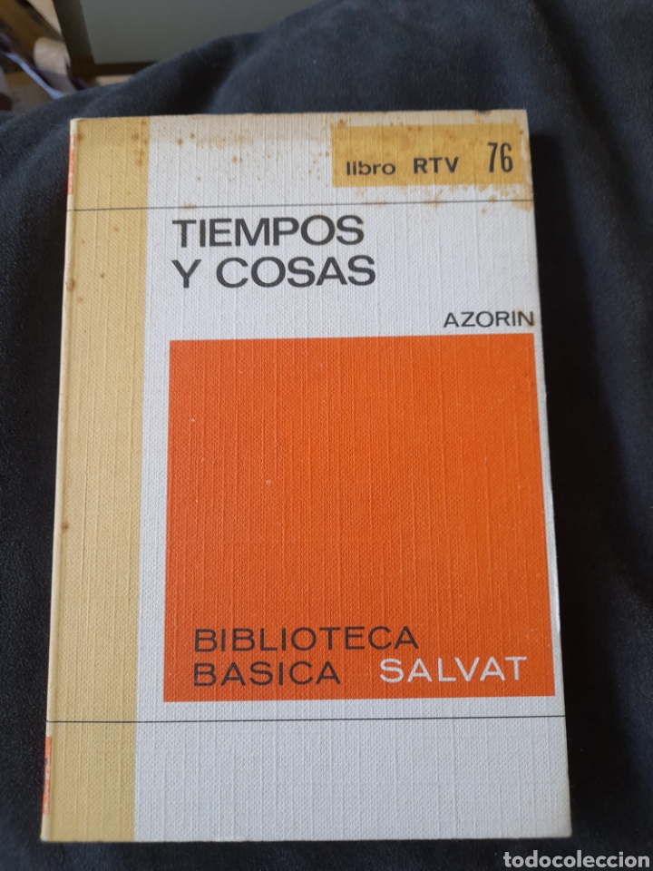 Libros de segunda mano: Tiempos y cosas. Azorin - Foto 1