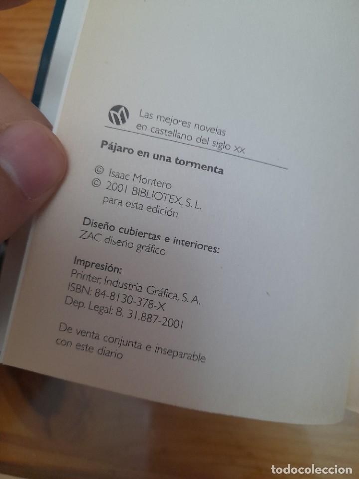 Libros de segunda mano: Libro Isaac Montero P&aacute;jaro en una tormenta - Foto 2