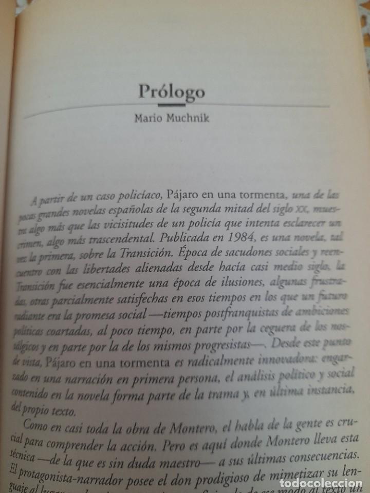 Libros de segunda mano: Libro Isaac Montero P&aacute;jaro en una tormenta - Foto 3