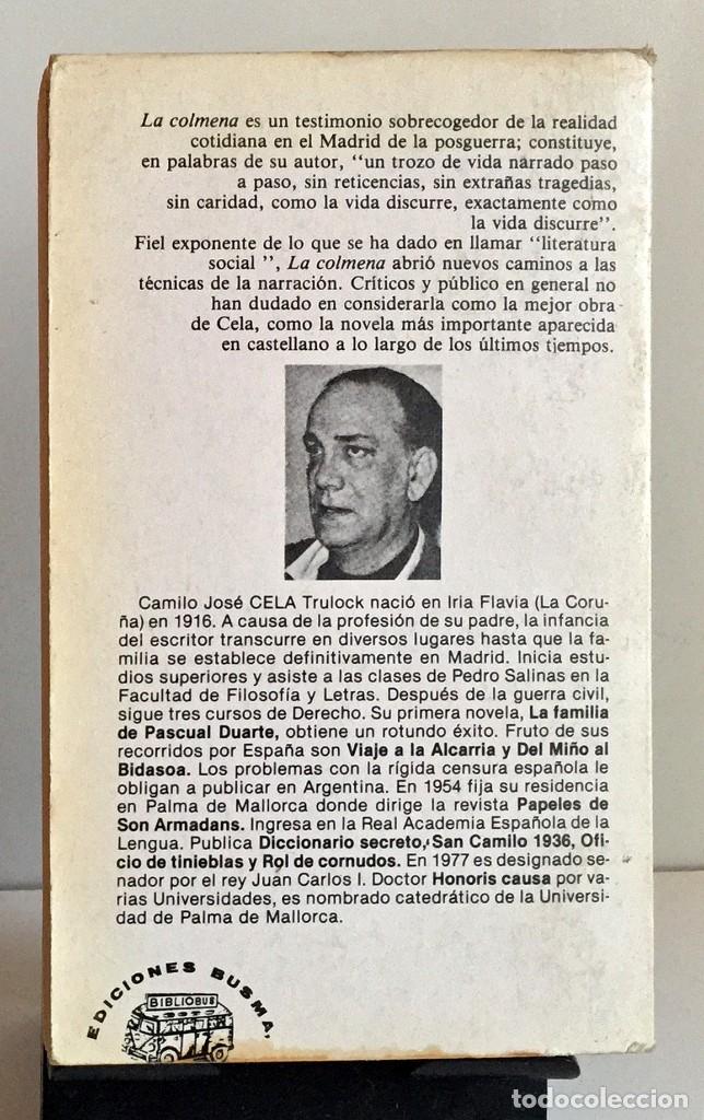 Libros de segunda mano: LA COLMENA. Camilo Jos&eacute; Cela - Foto 2