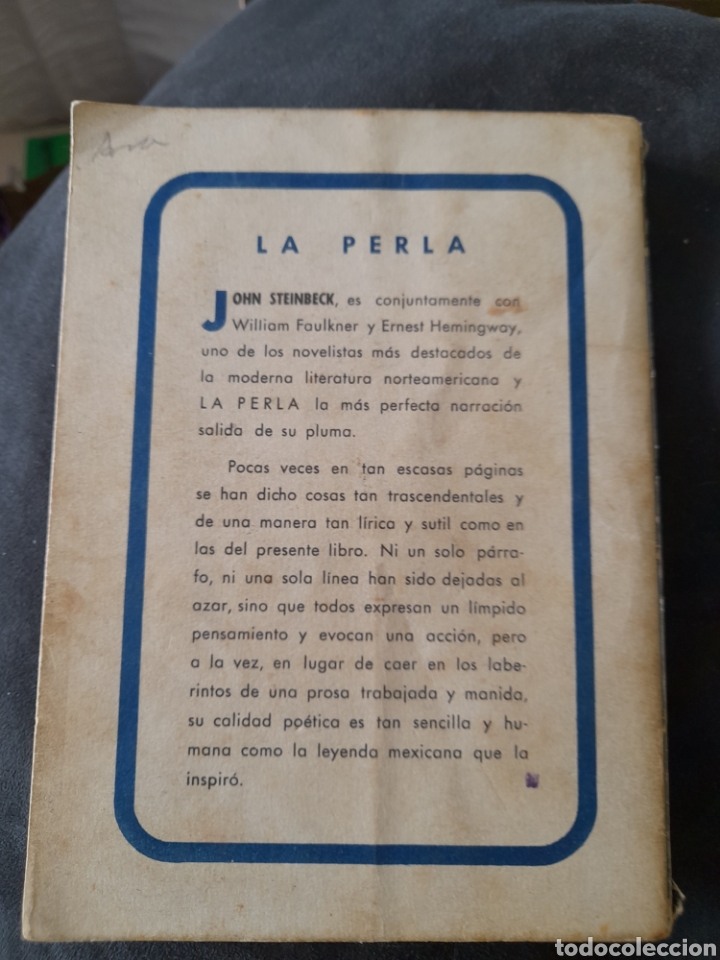 Libros de segunda mano: La perla . John Steinbeck - Foto 2