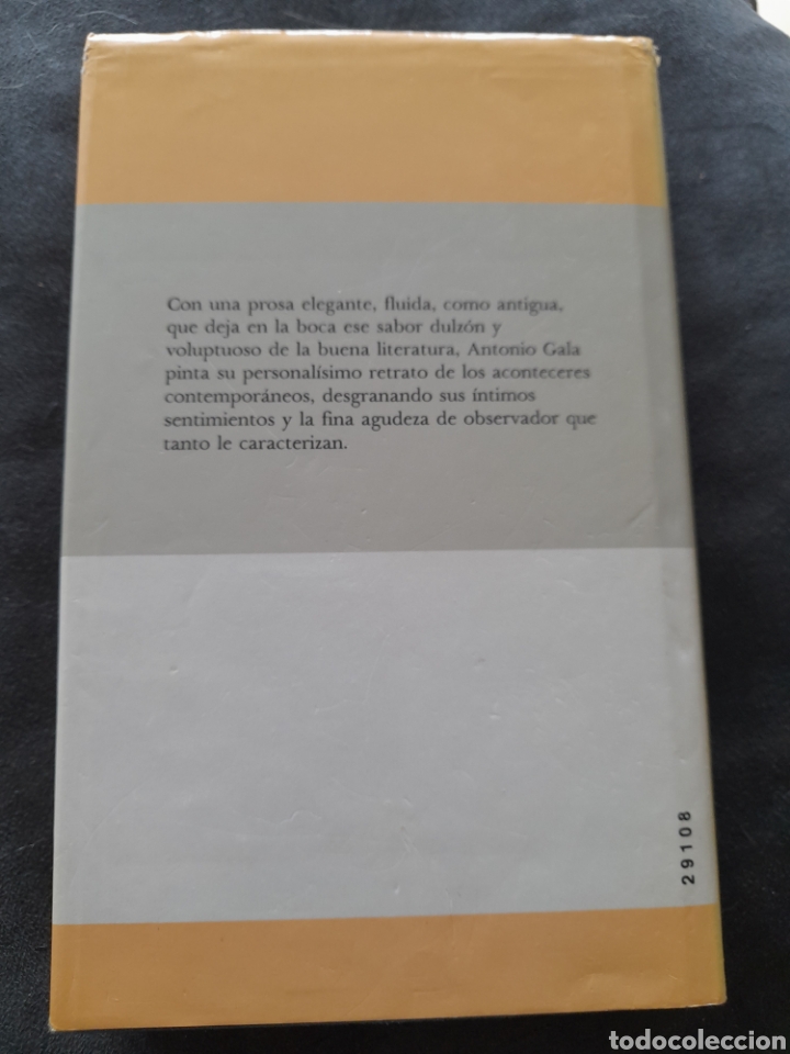 Libros de segunda mano: Cuaderno de la dama de oto&ntilde;o. Antonio Gala - Foto 2