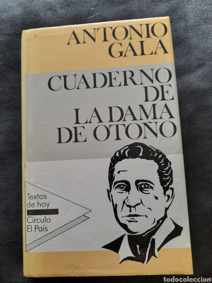 Libros de segunda mano: Cuaderno de la dama de oto&ntilde;o. Antonio Gala - Foto 1