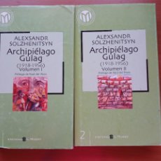 Libros de segunda mano: ARCHIPIÉLAGO GULAG,ALEXANDR SOLZHENITSYN. Lote 343348993