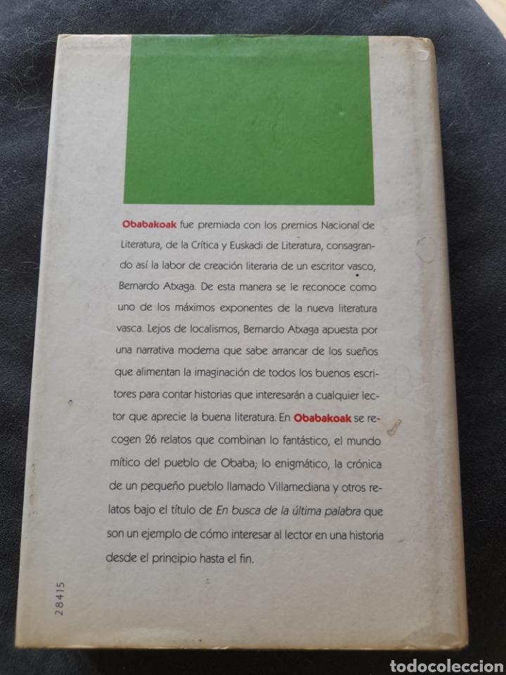 Libros de segunda mano: Obabakoak. Bernardo Atxaga - Foto 2