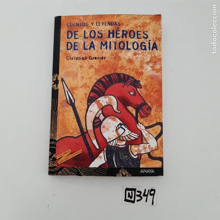 Libros de segunda mano: De los h&eacute;roes de la mitolog&iacute;a - Foto 1