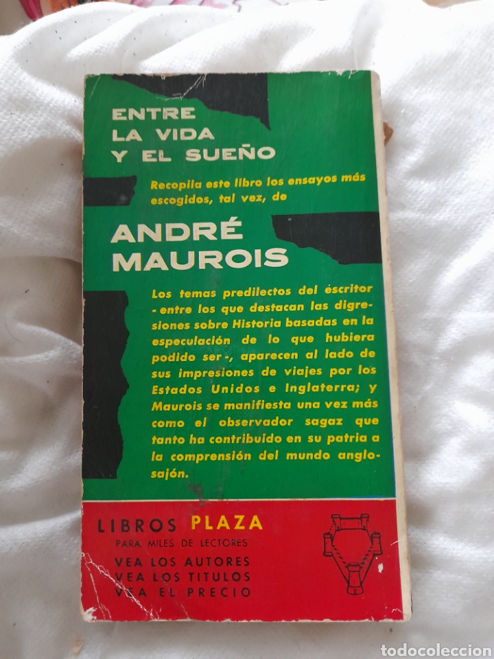 Libros de segunda mano: Entre la vida y el sue&ntilde;o. Andr&eacute; Maurois - Foto 2