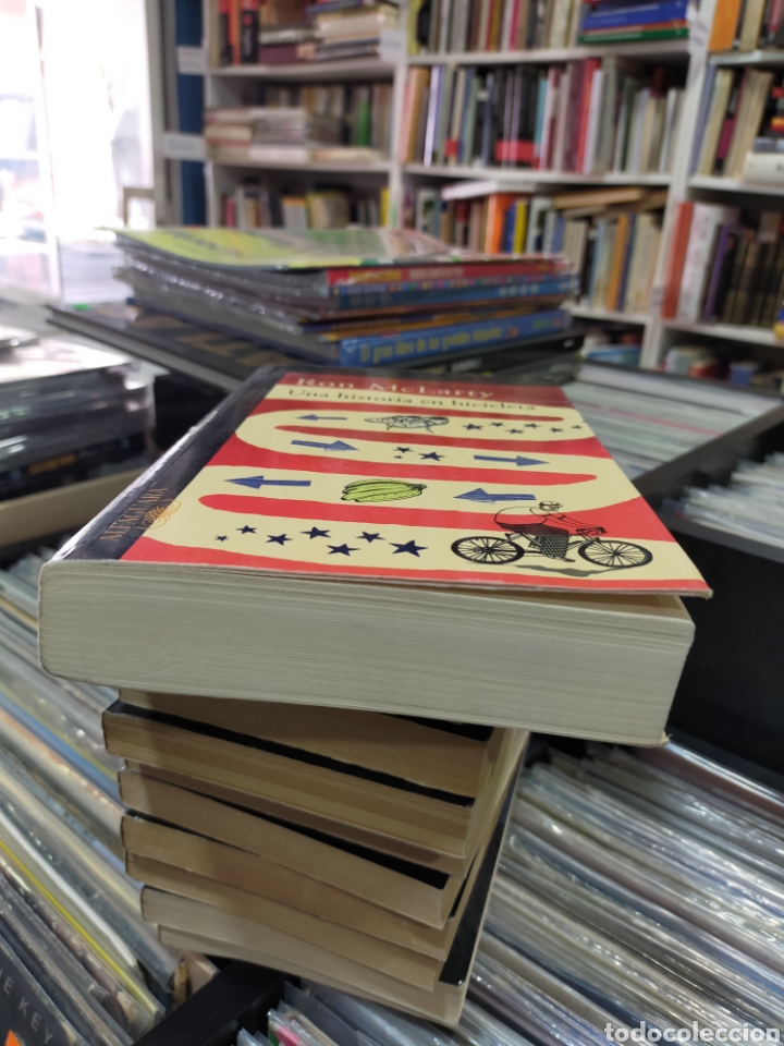 Libros de segunda mano: UNA HISTORIA EN BICICLETA - RON McLARTY - Foto 4