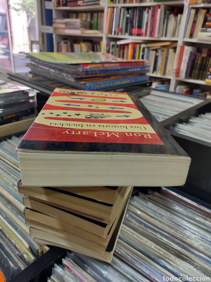 Libros de segunda mano: UNA HISTORIA EN BICICLETA - RON McLARTY - Foto 5