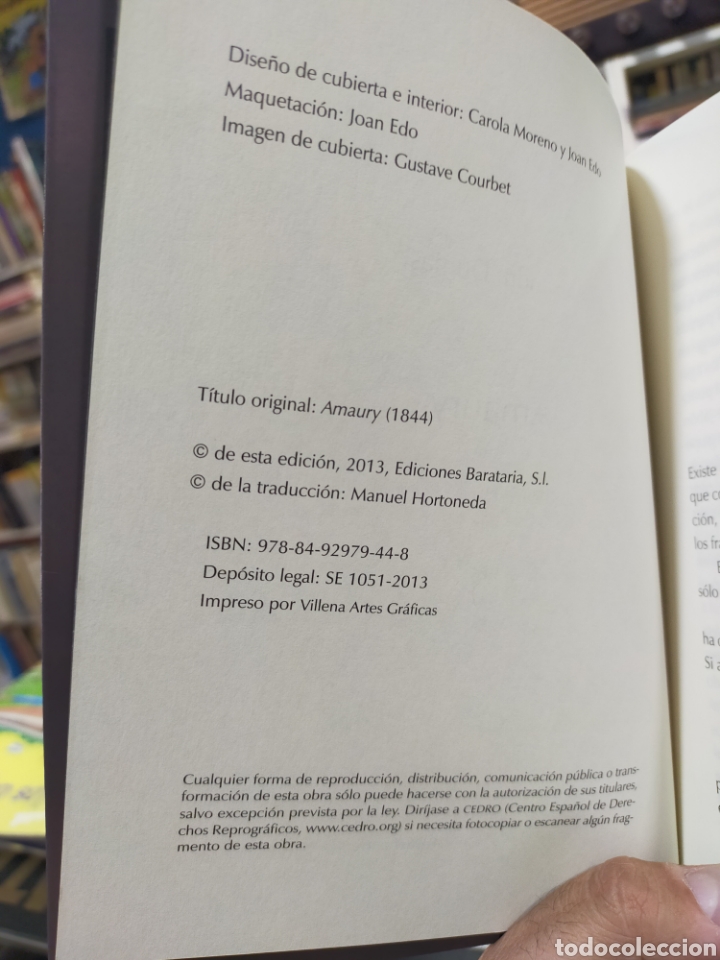 Libros de segunda mano: AMAURY - ALEXANDRE DUMAS - LIBRO NUEVO - Foto 9