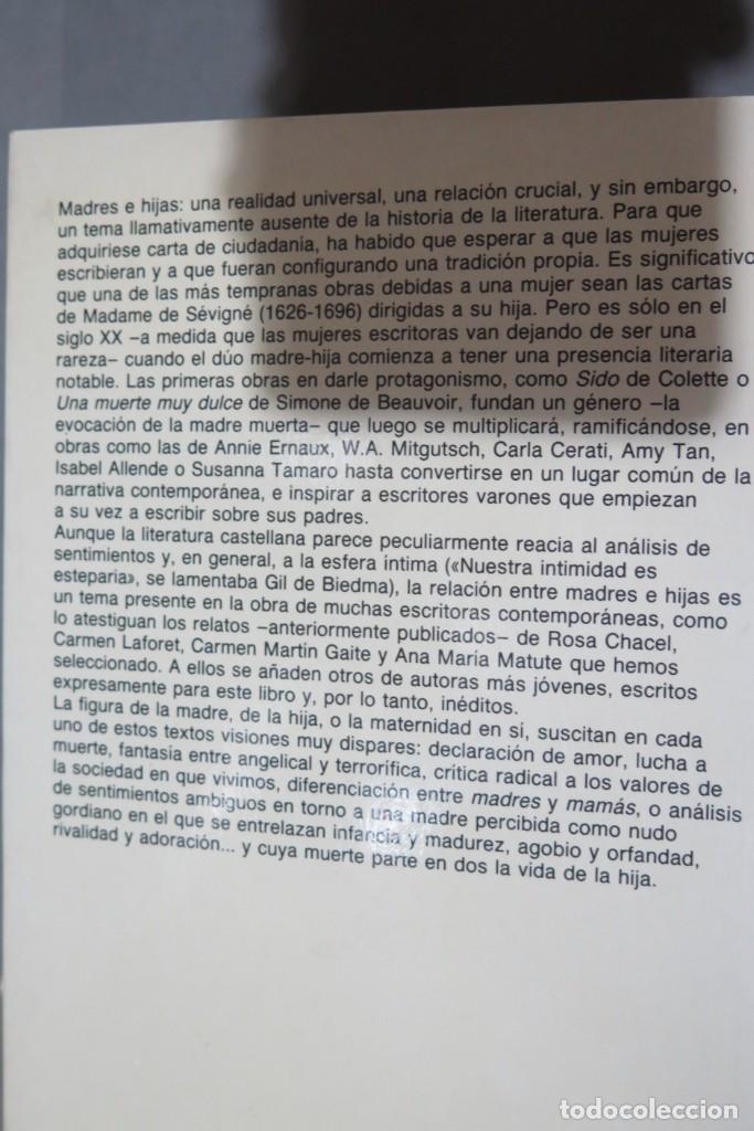 Libros de segunda mano: 1996.- MADRES E HIJAS. ANAGRAMA - Foto 2