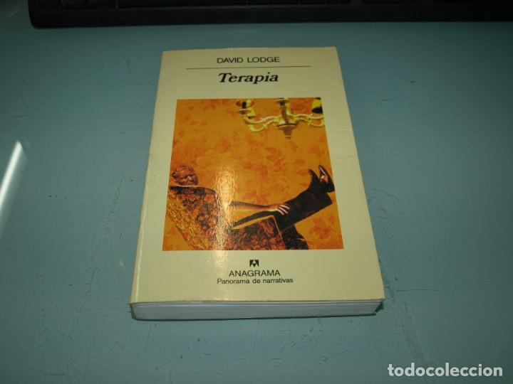 Libros de segunda mano: David Lodge,Terapia, Anagrama - Foto 1