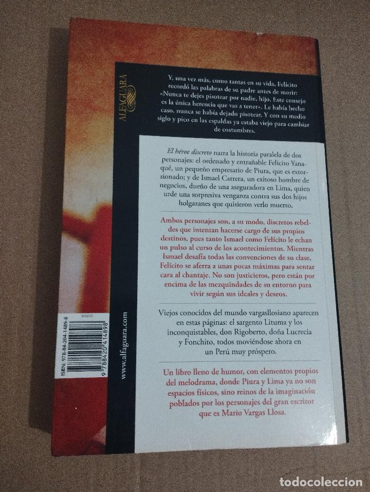 Libros de segunda mano: EL H&Eacute;ROE DISCRETO (MARIO VARGAS LLOSA) - Foto 3