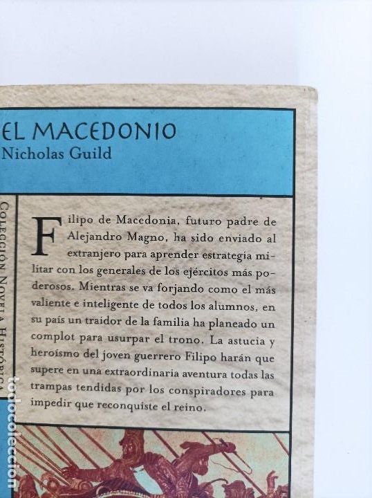 Libros de segunda mano: El macedonio. Autor Nicolas Guild. - Foto 2
