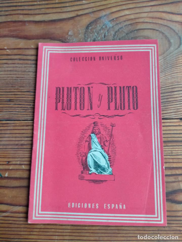 Livres d'occasion: PLUTON Y PLUTO COLECCION UNIVERSO MITOLOG&Iacute;A TOMO 5 N&ordm; 19