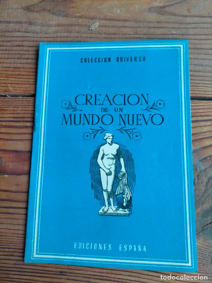 Livres d'occasion: CREACION DE UN MUNDO NUEVO COLECCION UNIVERSO MITOLOG&Iacute;A TOMO 8 N&ordm; 8
