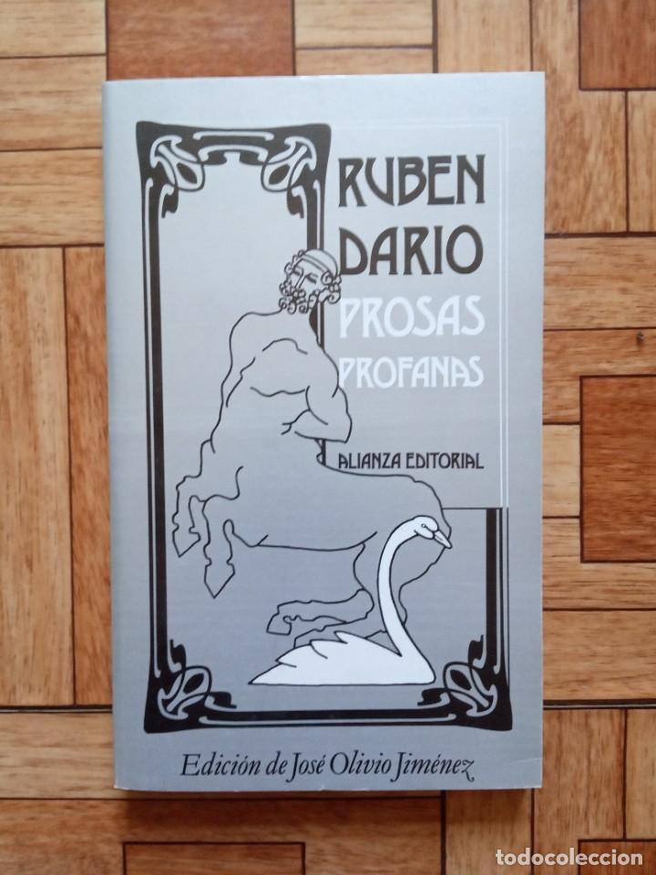 Libros de segunda mano: RUB&Eacute;N DAR&Iacute;O - PROSAS PROFANAS - Foto 1