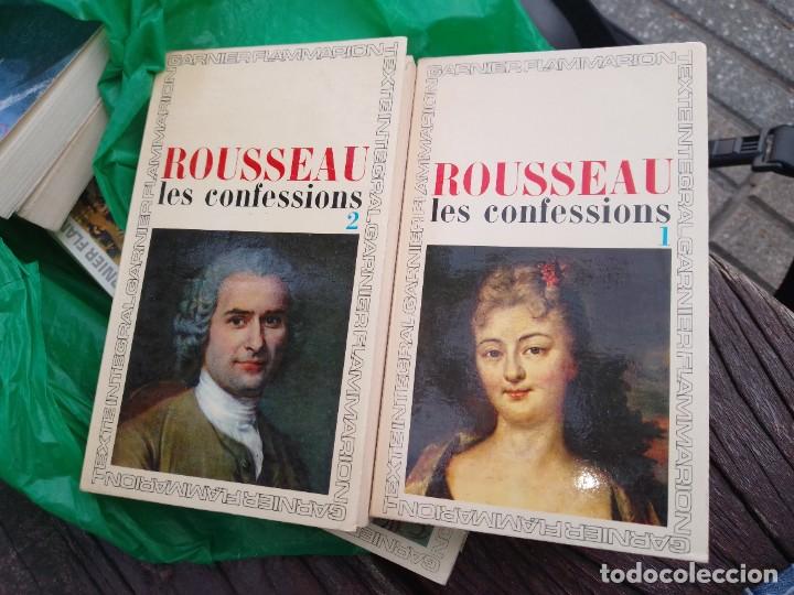 Libros de segunda mano: Rousseau. Les confessions. GF 1968 - Foto 1
