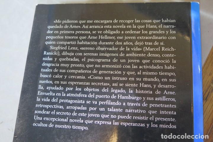 Libros de segunda mano: EL LEGADO DE ARNE. SIEGFRIED LENZ - Foto 2