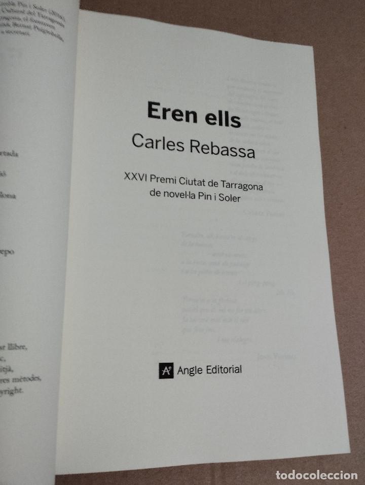 Libros de segunda mano: EREN ELLS (CARLES REBASSA) - Foto 2